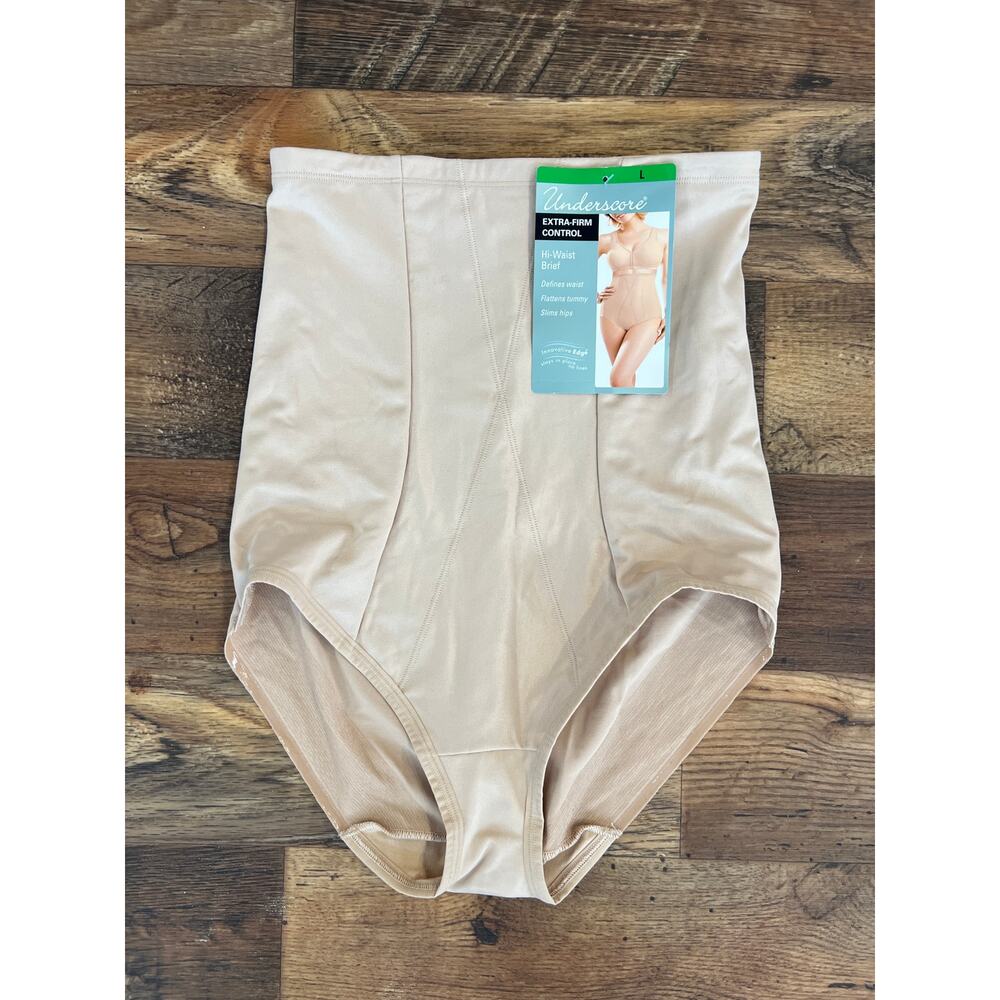 Underscore Hi-Wasit Brief Women's Large NWT